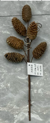 Christmas pinecone pick